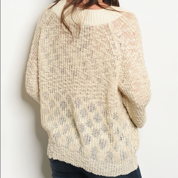 Cream Sweater - Picture 2 of 2